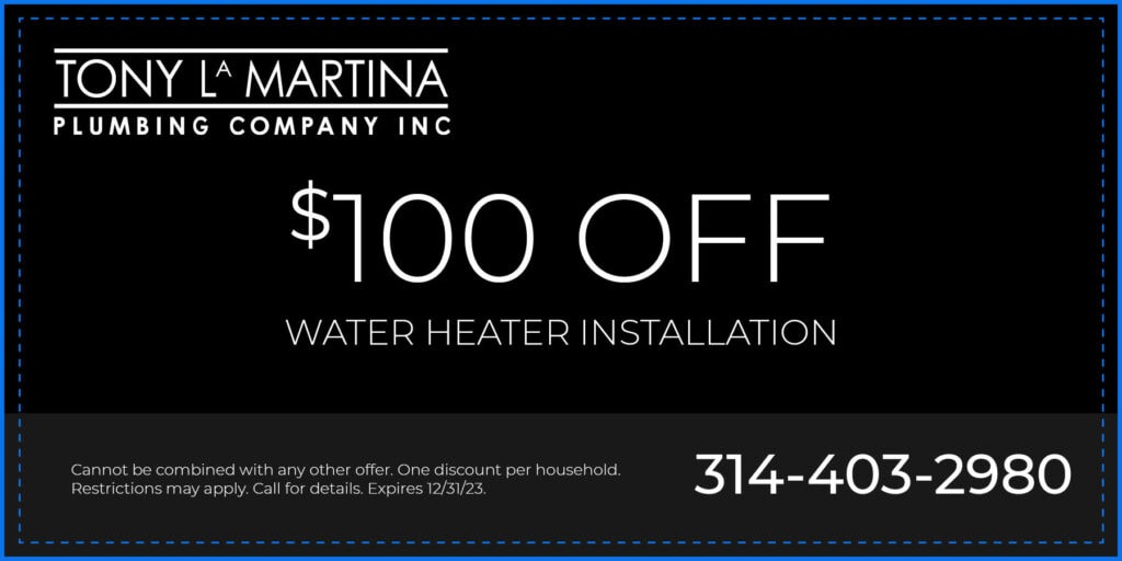 0 OFF WATER HEATER INSTALLATION. Cannot be combined with any other offer. One discount per household. Restrictions may apply. Call for details. Expires 12/31/23.