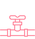 Repiping services icon.